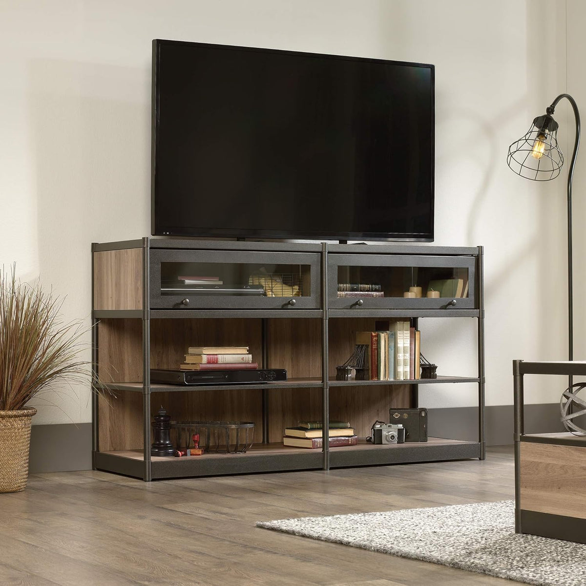 Black Triangular Side Table A155616