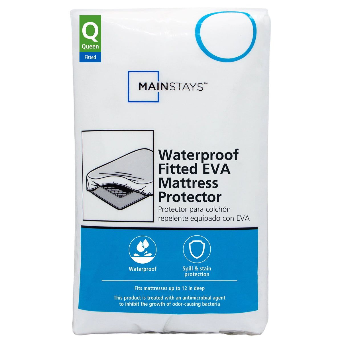 Waterproof EVA Fitted Mattress Protector King X6523
