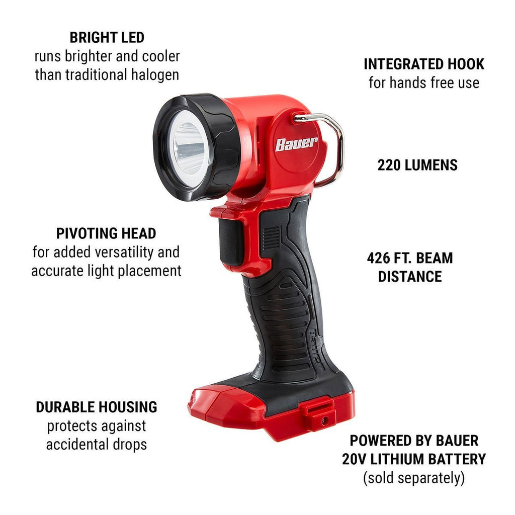 20V Cordless 220 Lumen Work Light L1999
