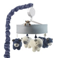 Blue White Musical Mobile W223380