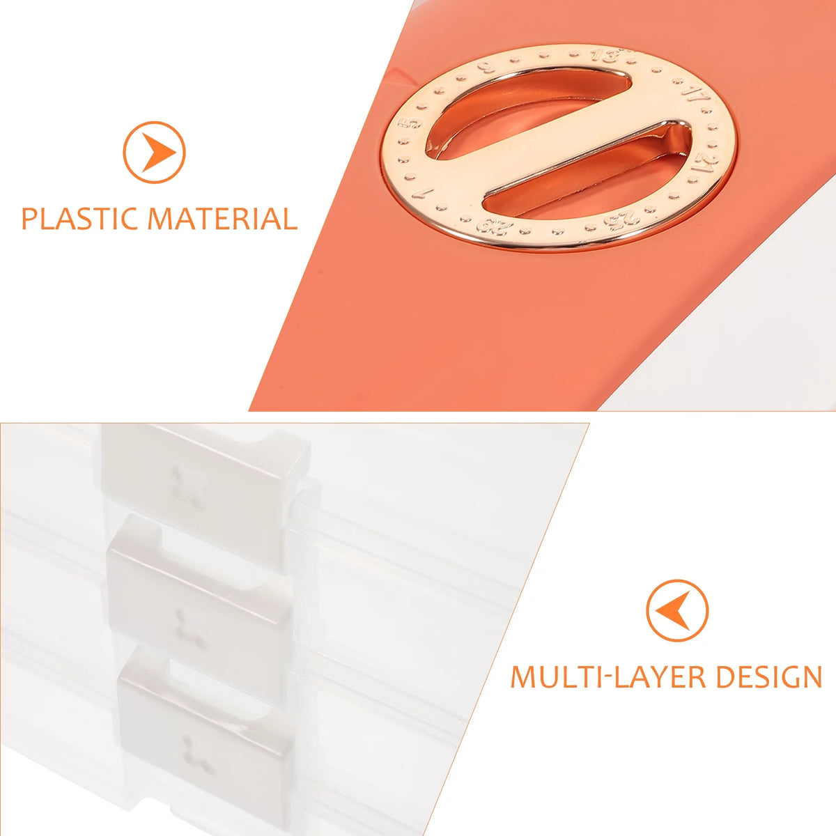 Dumpling Freezer Organizer Box 3-layer L39907