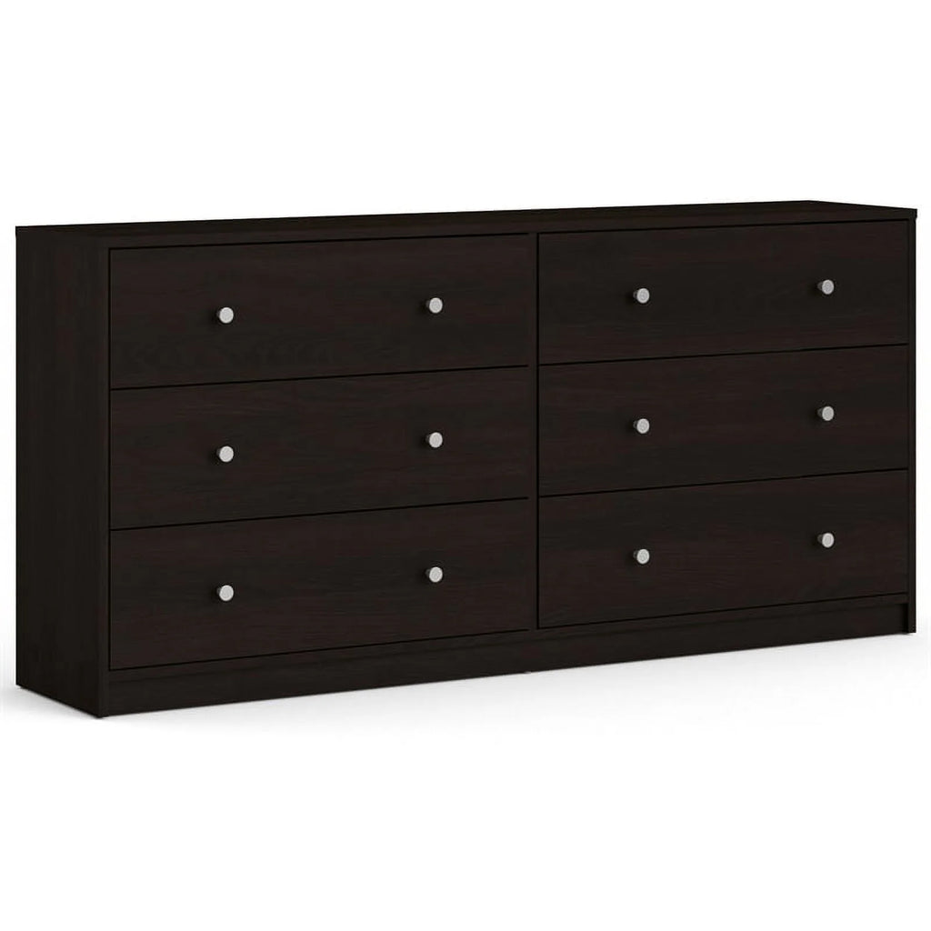 Engineered Wood 6 Drawer Double Dresser Z72488