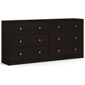 Engineered Wood 6 Drawer Double Dresser Z72488