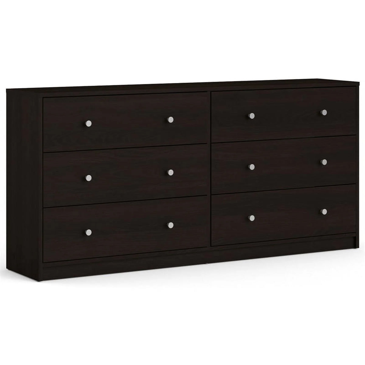 Engineered Wood 6 Drawer Double Dresser Z72488