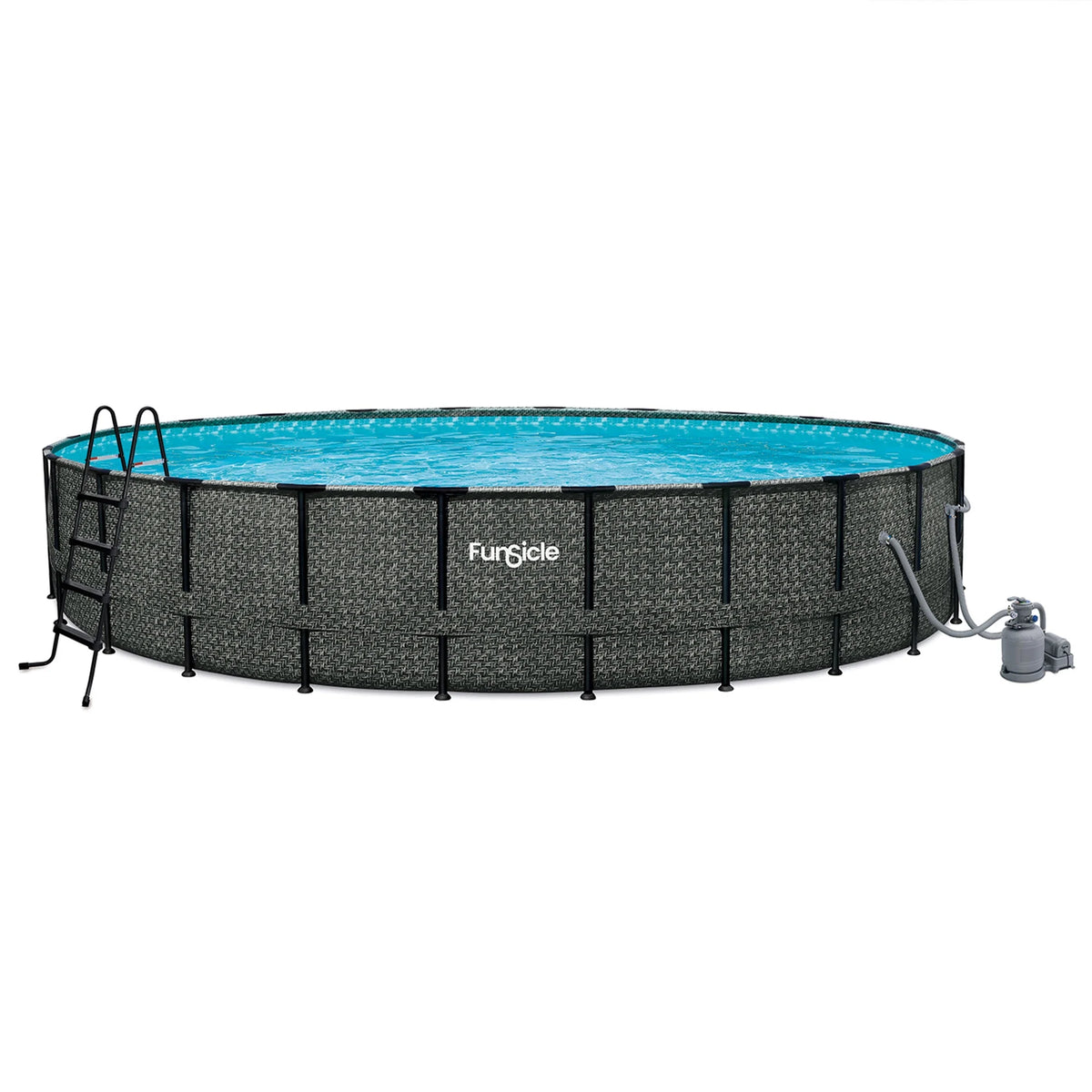 22' x 52 Round Above Ground Swimming Pool L9529
