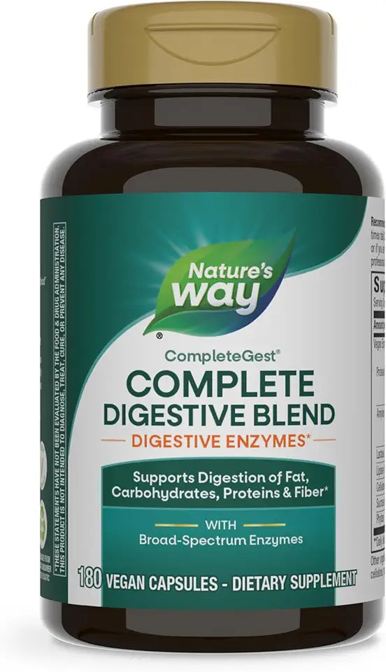 180 Capsules Vegan Digestive Enzymes S261