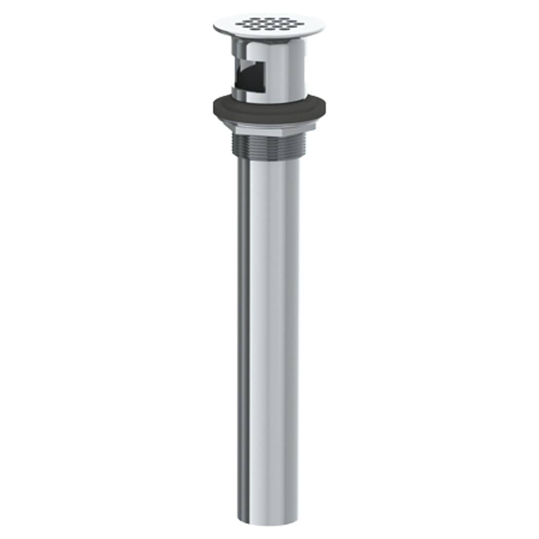 Satin Nickel Grid Lavatory Drain with Overflow L98101