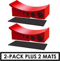 2-Pack Camper Leveler & Chock Set with Rubber Mats G287