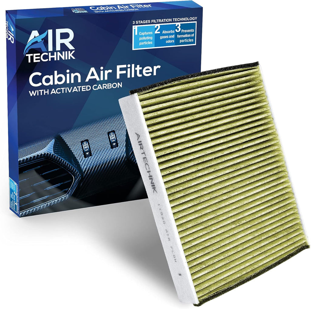 Cabin Air Filter with Activated Carbon Pack of 2 X33090