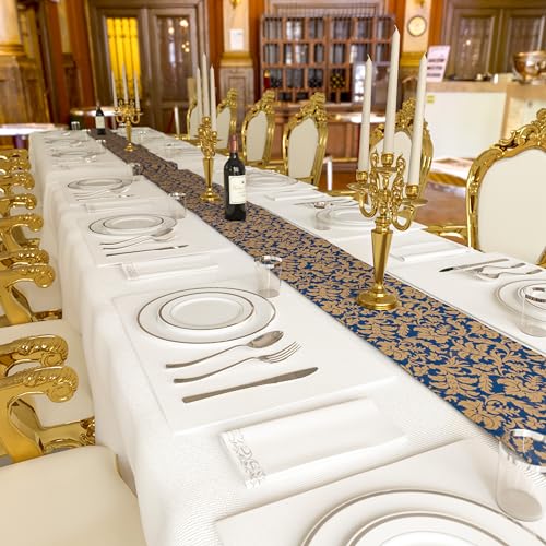 Gold Disposable Plastic Dinnerware Set of 50 G147016