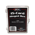 Hinged Trading Card Box 15 Count U208