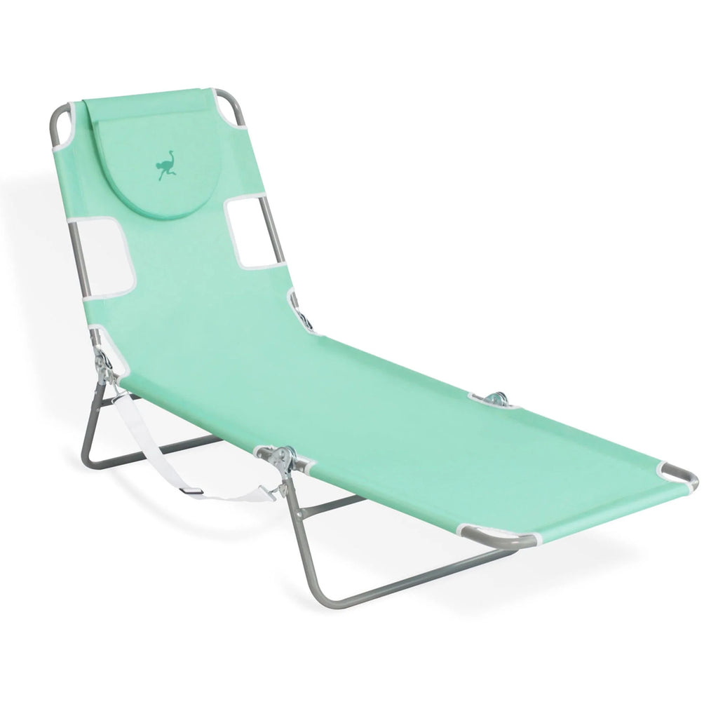 Blue Folding Chaise Lounge K574