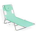 Blue Folding Chaise Lounge K574