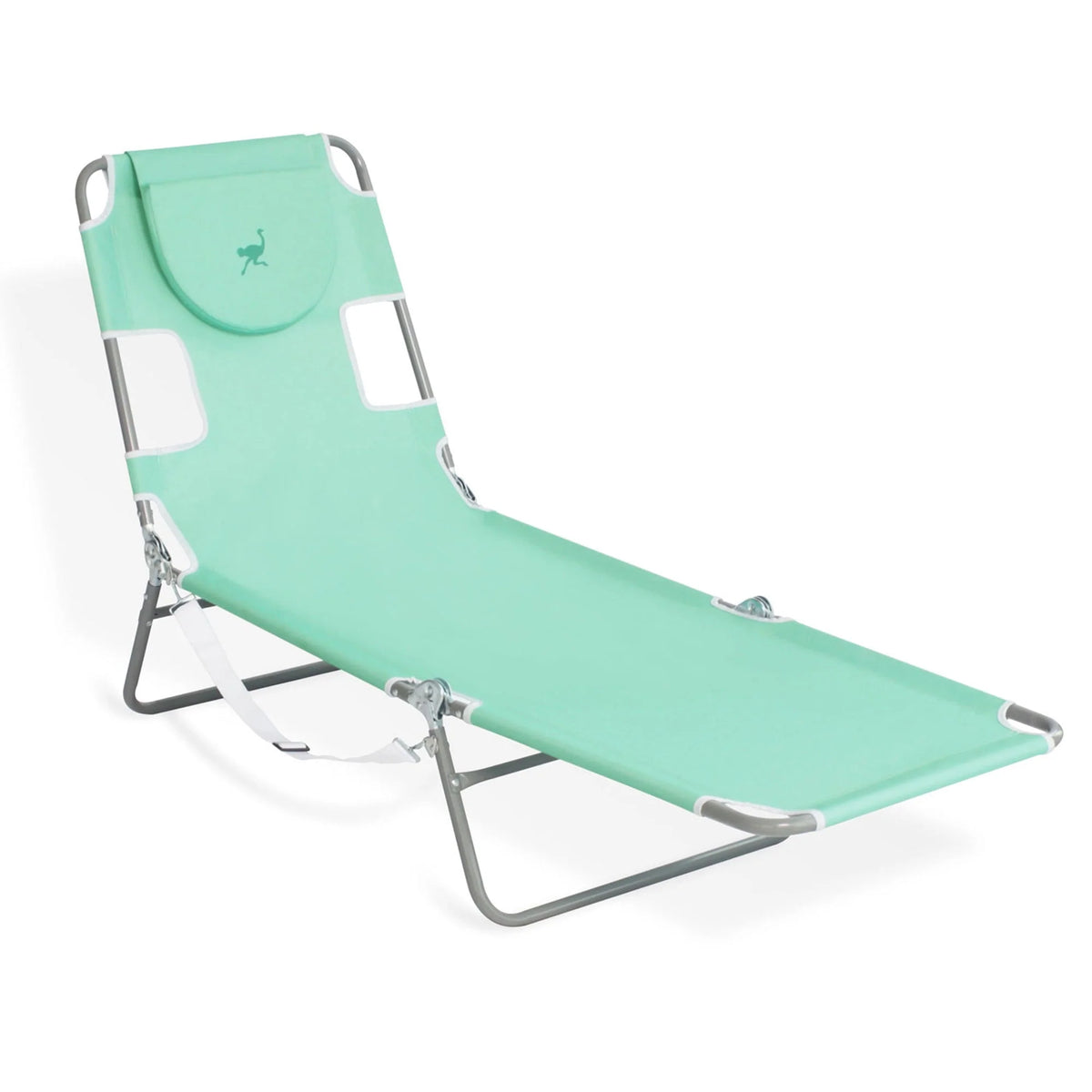 Blue Folding Chaise Lounge K574