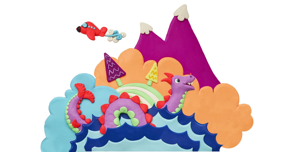 6 Non-Toxic Cans of Play-Doh N6081