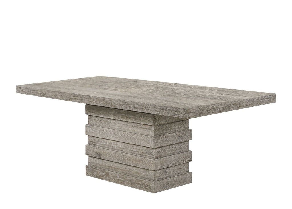 9 Pc Light Oak Dining Set P161