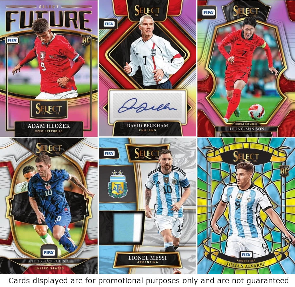 Panini Select FIFA Soccer Trading Cards Blaster Box M21861