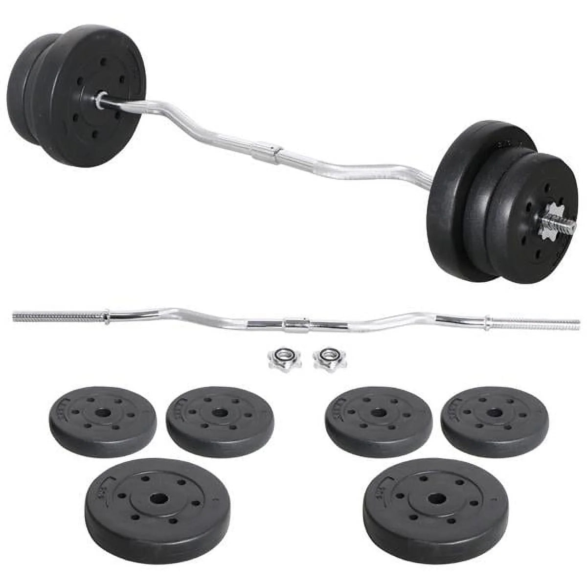 55lb Barbell Dumbbell Curl Bar I511853