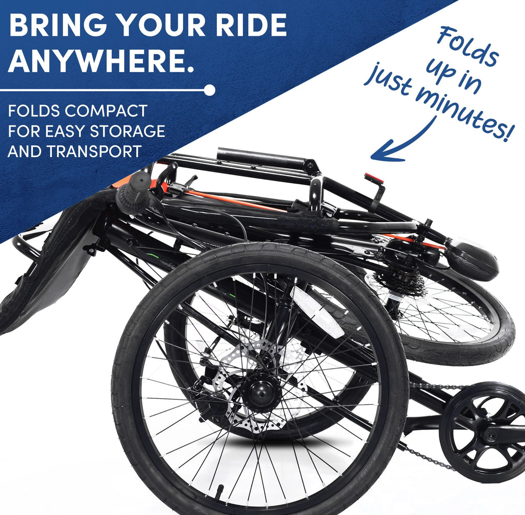Black 3-Wheel Bike B62836