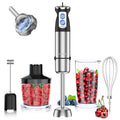800W 6-Speed Hand Blender with 500ml Food Chopper J956