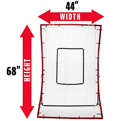 Baseball Rebounder and Pitchback Net with Pitching Target U58514