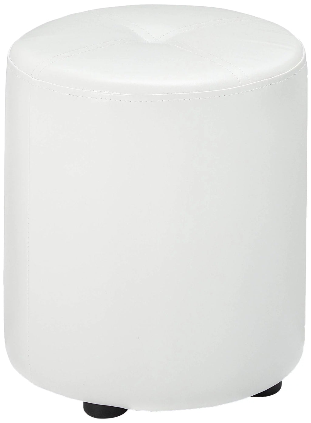 Round Vinyl Ottoman Stool M50102