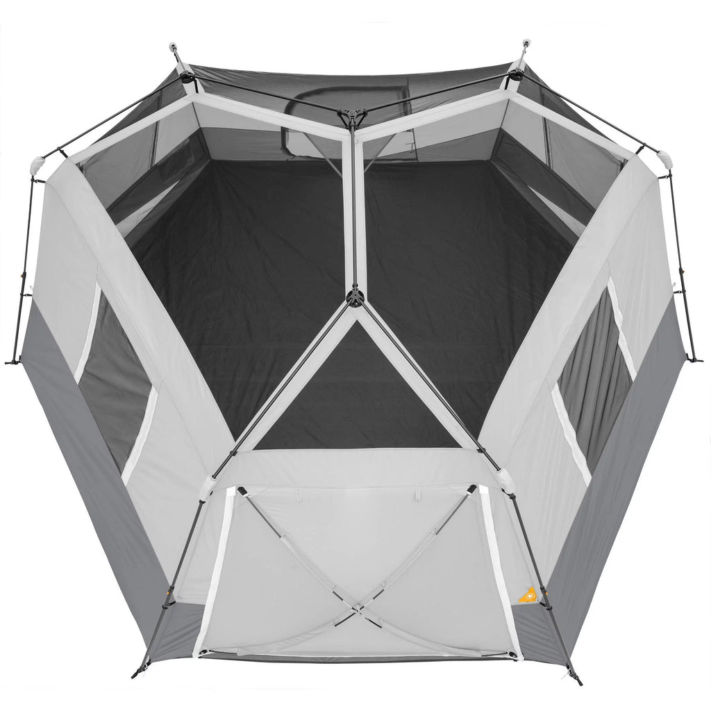 17' x 15' 11 Person Instant Hexagon Cabin Tent Y31575