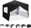 10'x10' Pop Up Canopy with Sidewalls A13337