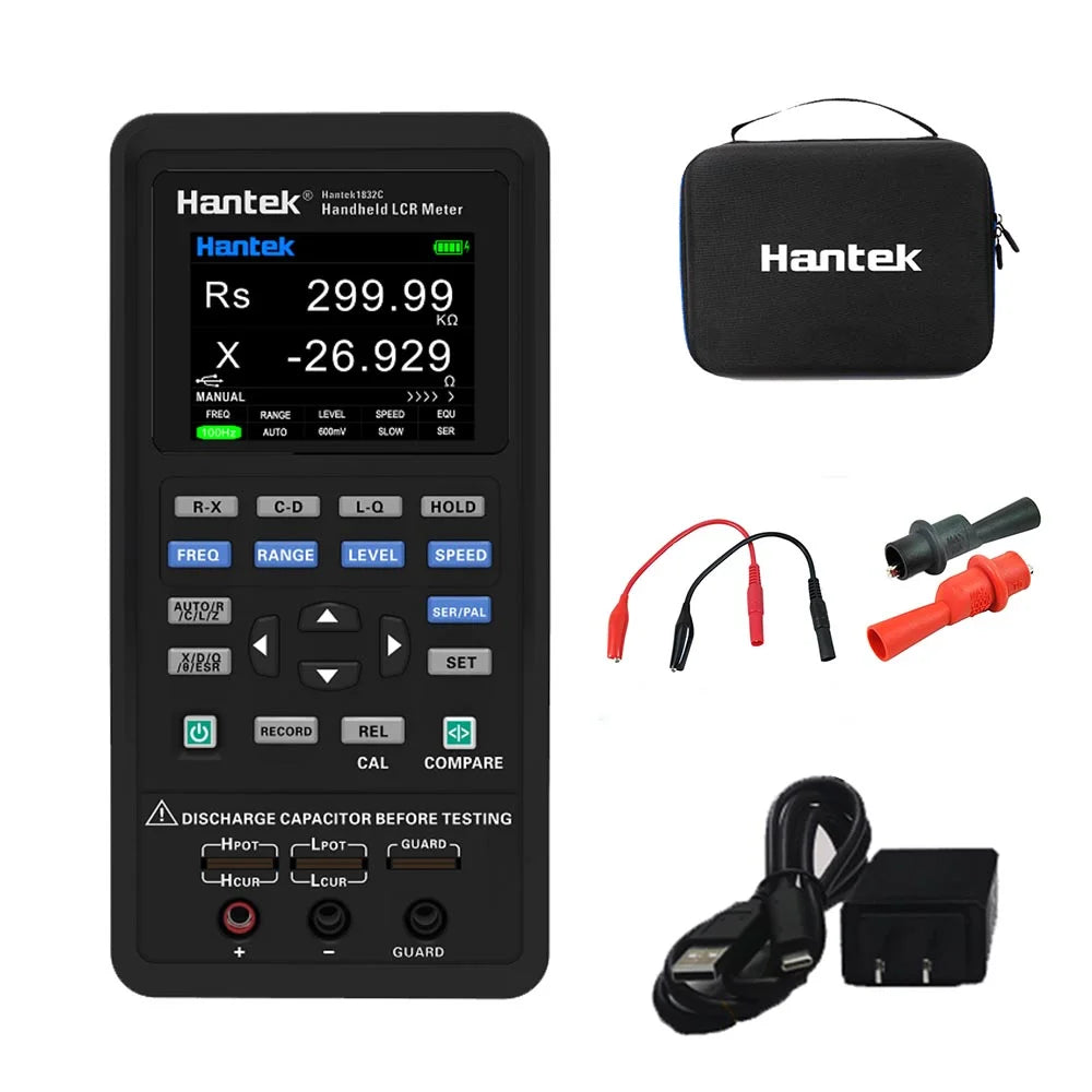 Digital LCR Meter Handheld Inductance Capacitance Resistance Tester F226
