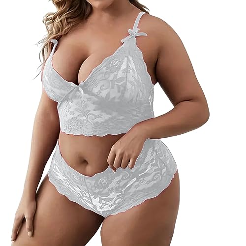 Women Lingerie Teddy with Bow Tie Side Slit Bodycon Mini Bodysuit U78848