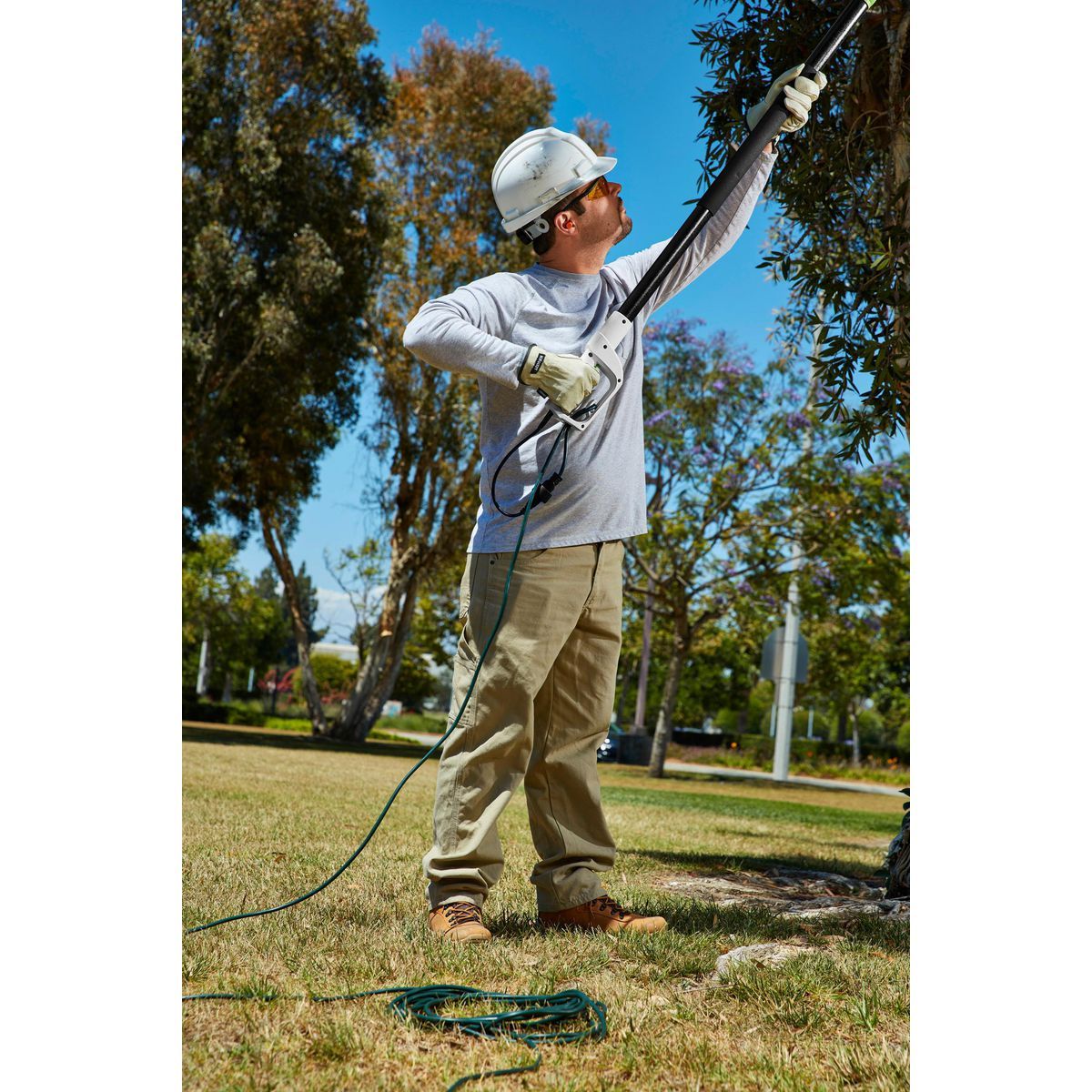 50 ft. 16/3 Gauge Indoor/Outdoor Extension Cord, Green R35399