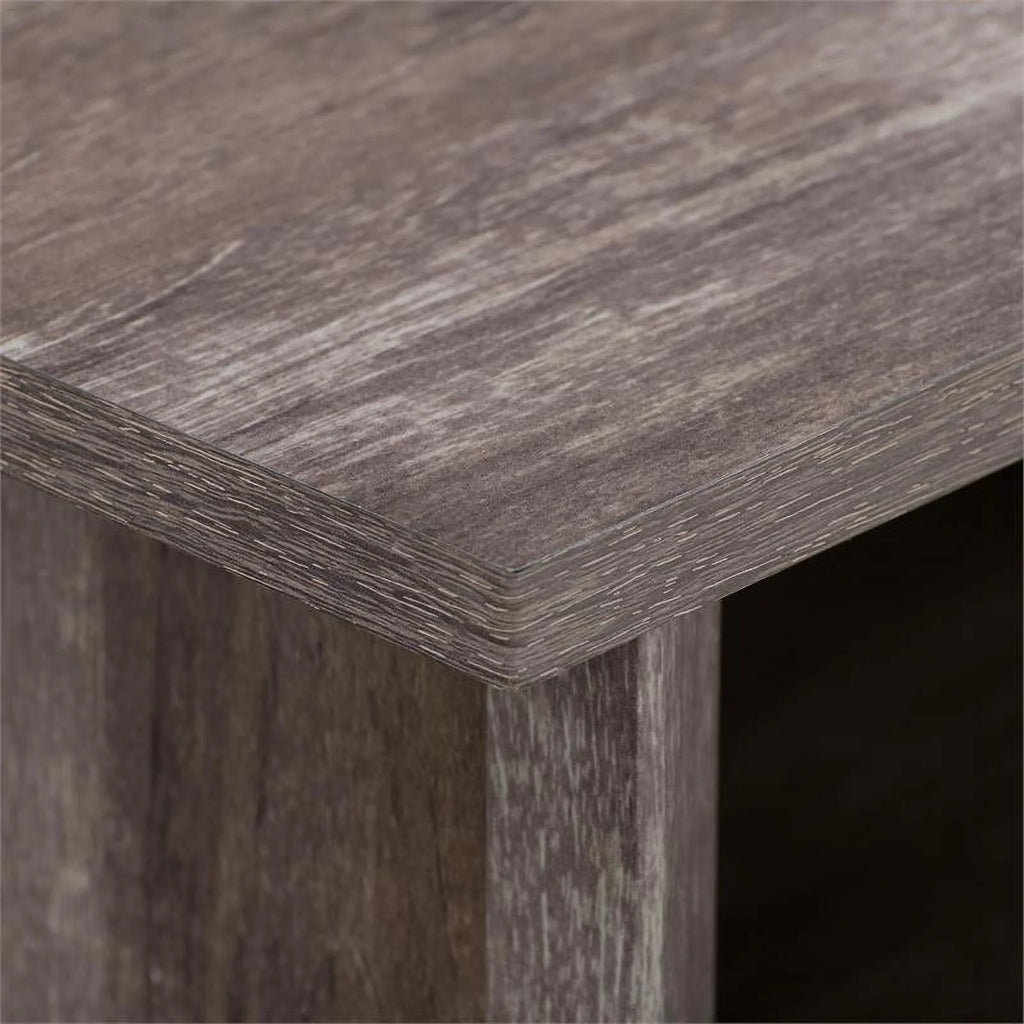 Rustic Brown Two Drawer Desk X28359