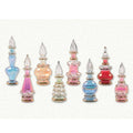 Multicolor Egyptian Blown Glass Perfume Bottles Set of 8 H360824
