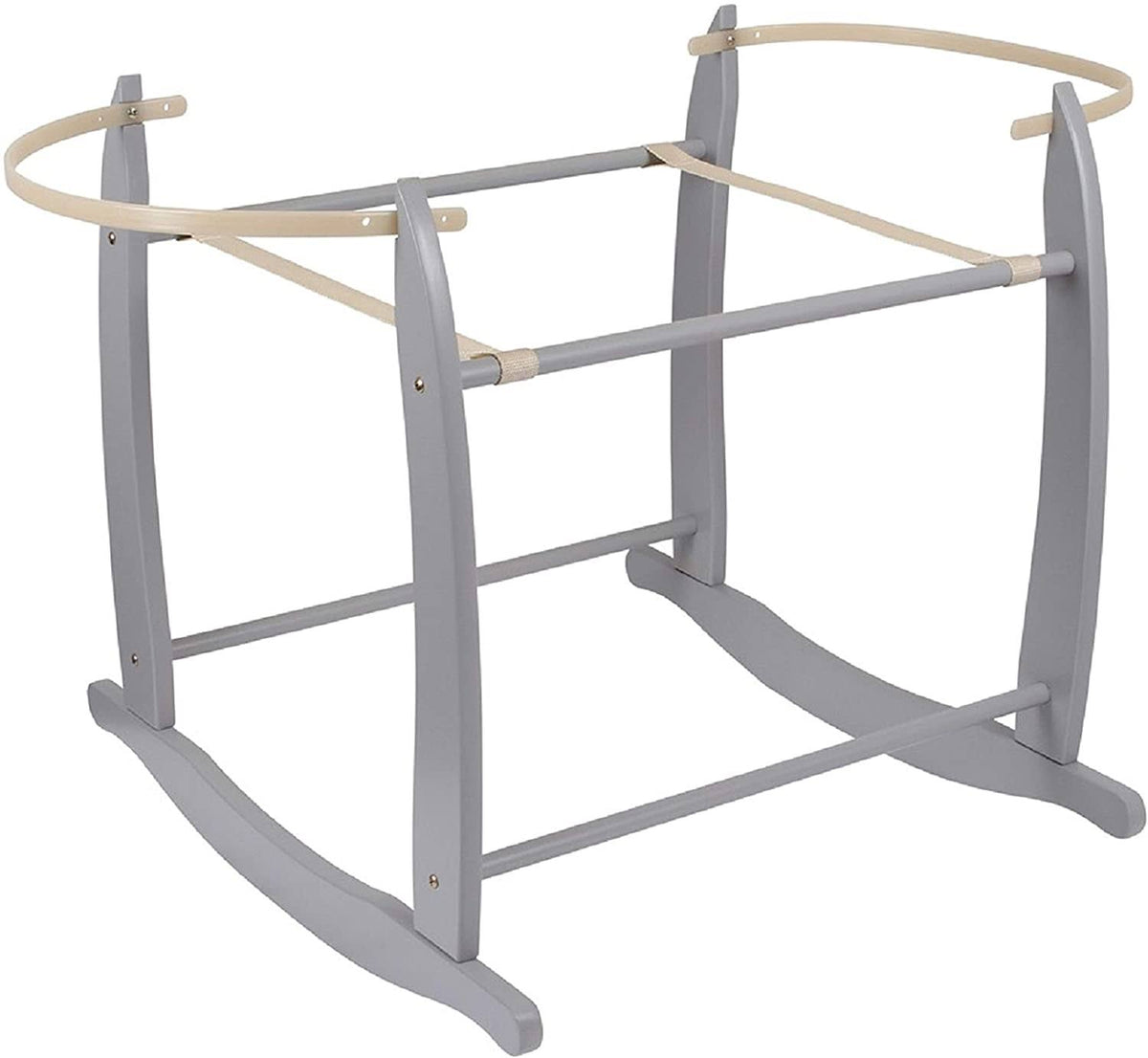 Grey Moses Basket Rocking Stand G560