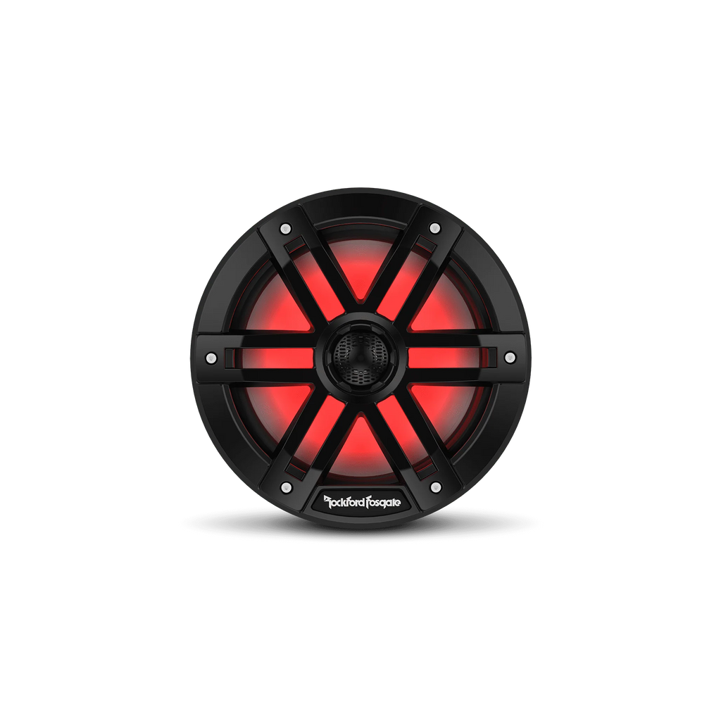 Black 8” 2-Way Marine Speakers (Pair) S382