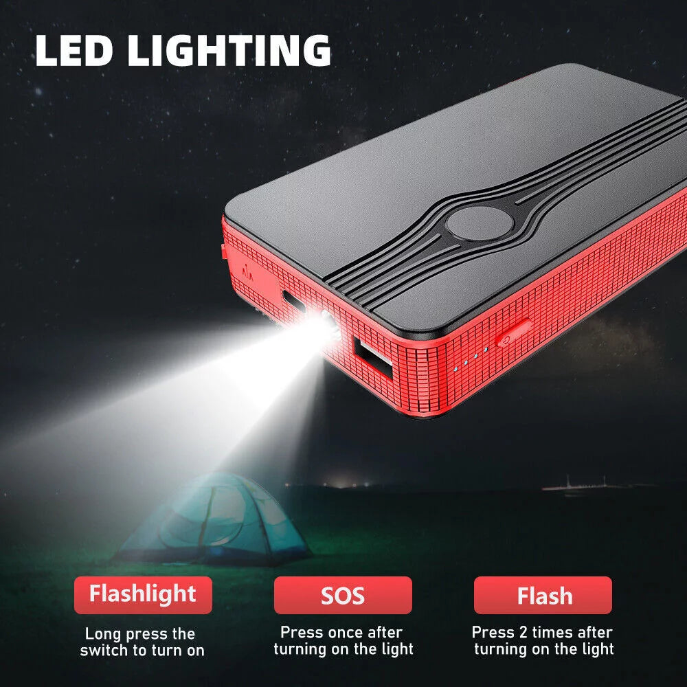 20000mAh 12V Car Jump Starter Portable USB Power Bank A85128