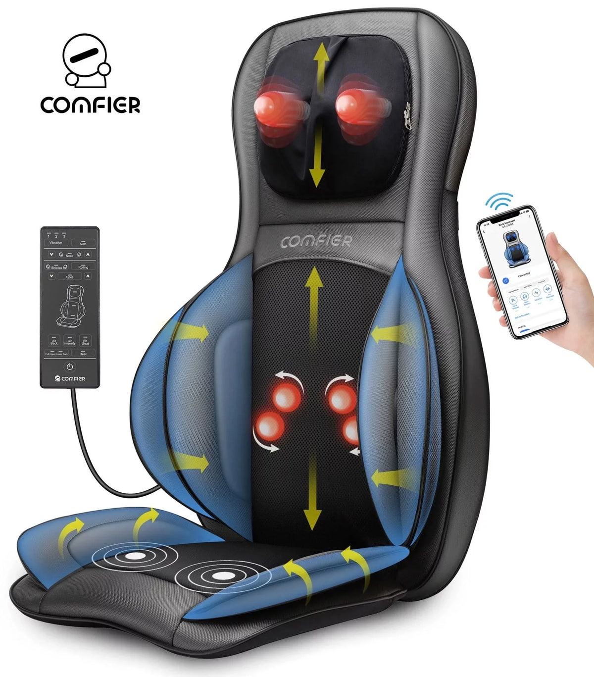 Shiatsu Neck Back Massager with Heat Z649283