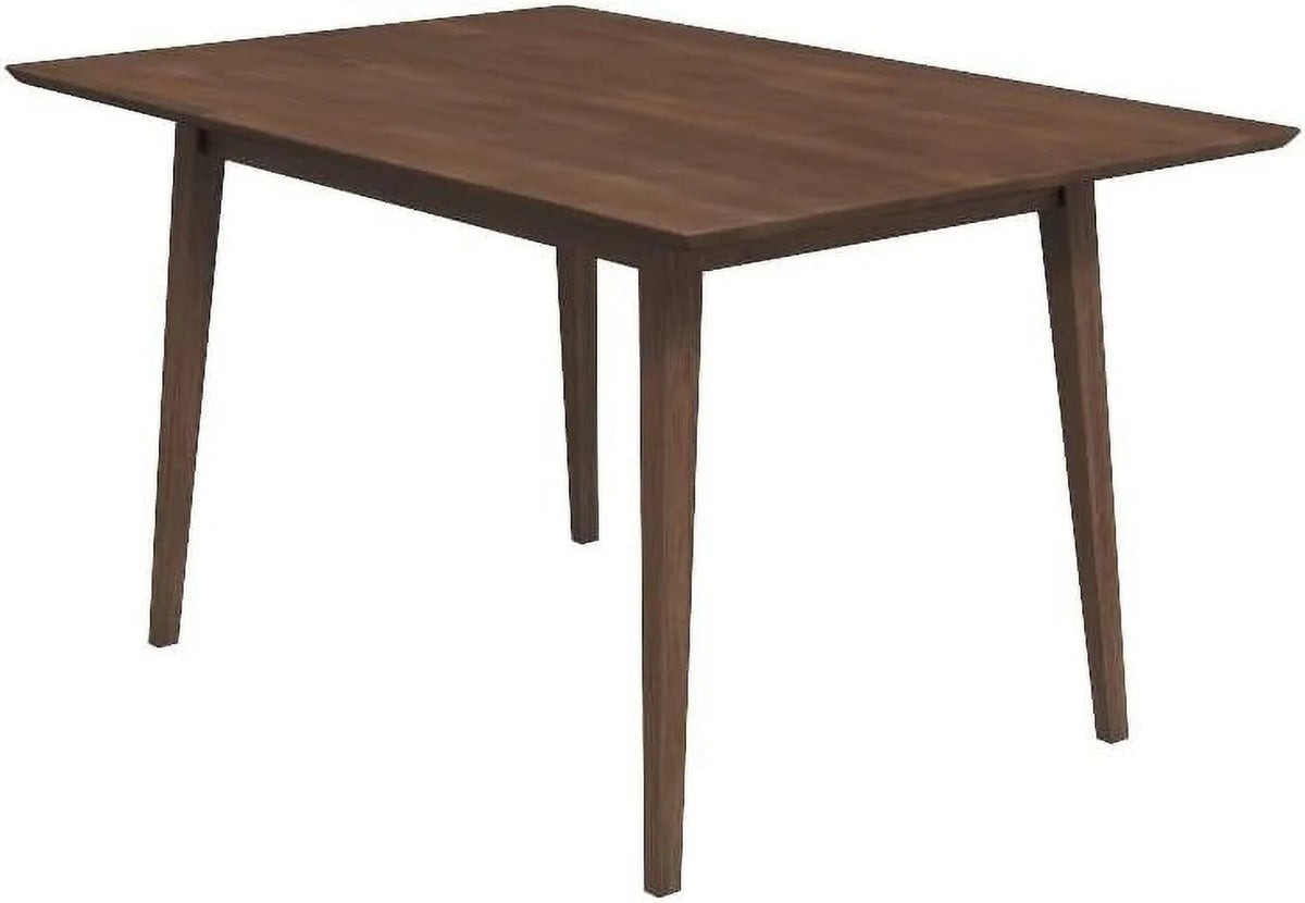 47 Inch Brown Walnut Dining Table N28084