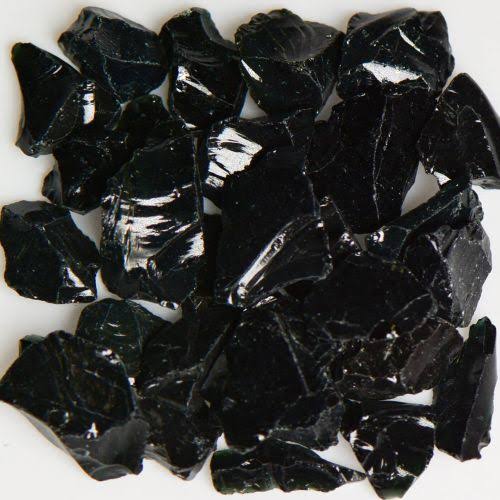 Black Size 3 Terrazzo Glass - 25 lbs W1211