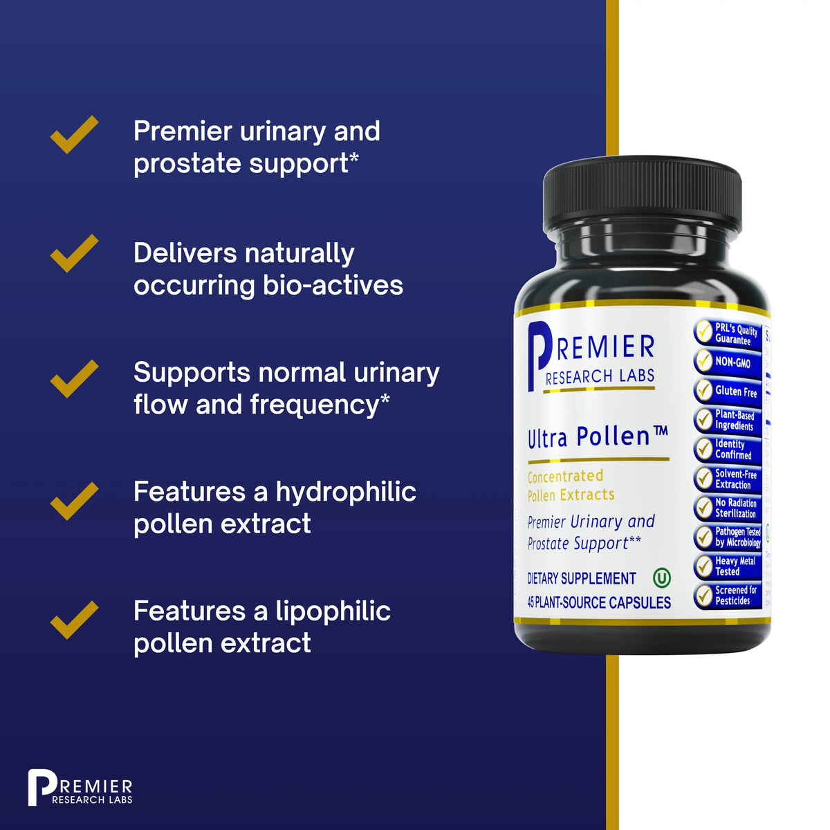 Rye Pollen Extract 45 Capsules Z6302