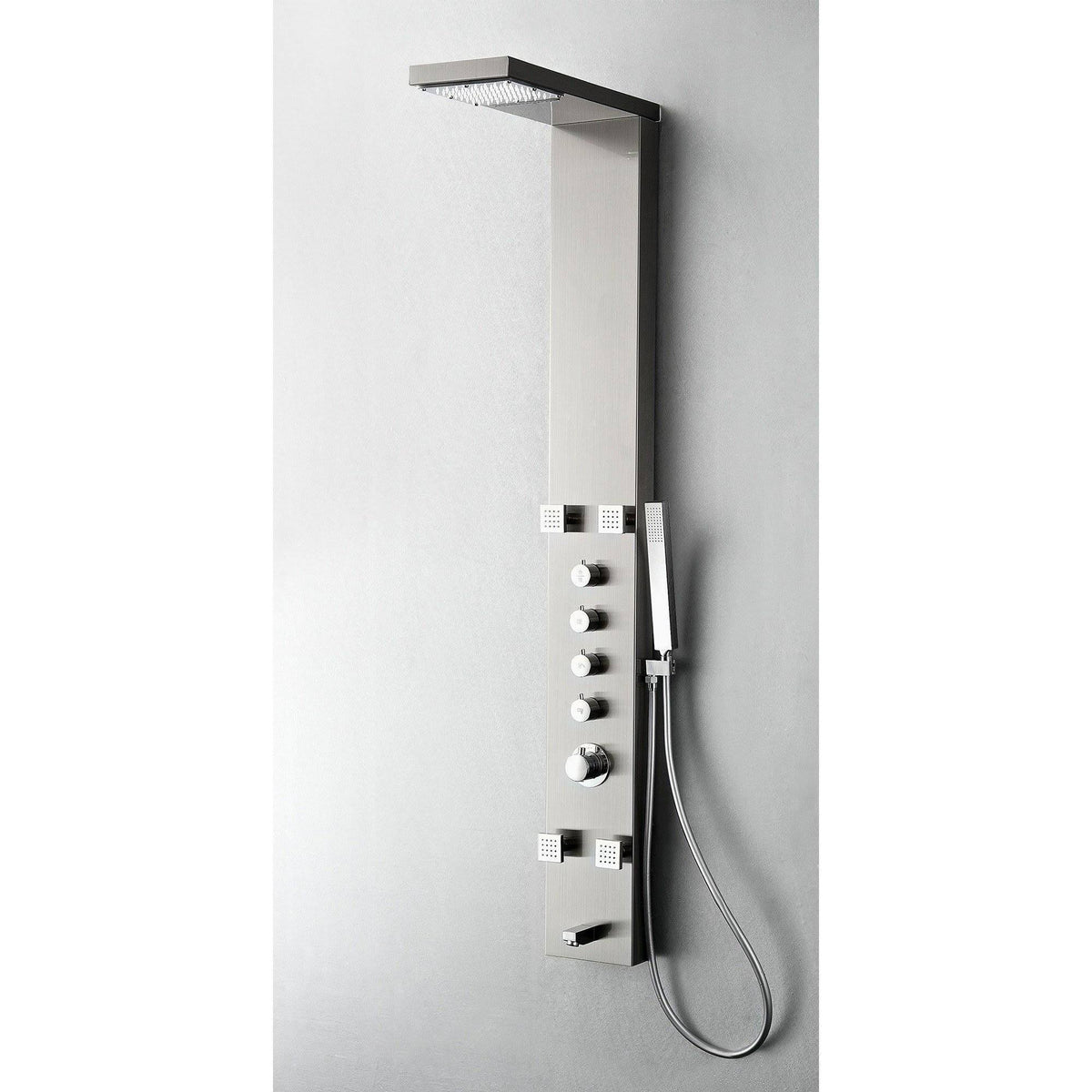 Stainless Steel Thermostatic Shower Massage Panel D9434