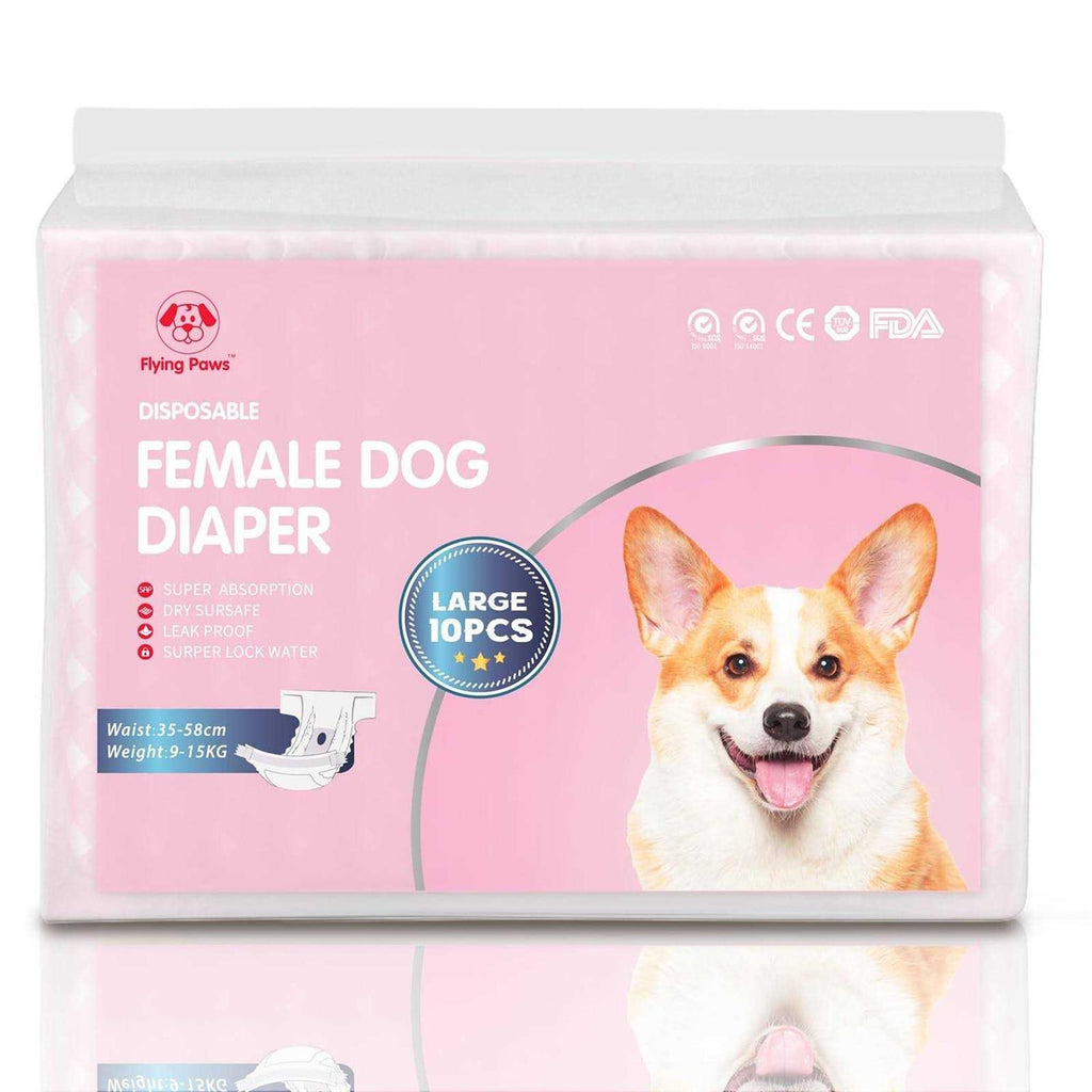 Disposable Female Dog Diapers with Adjustable Elastic Waistline C4345
