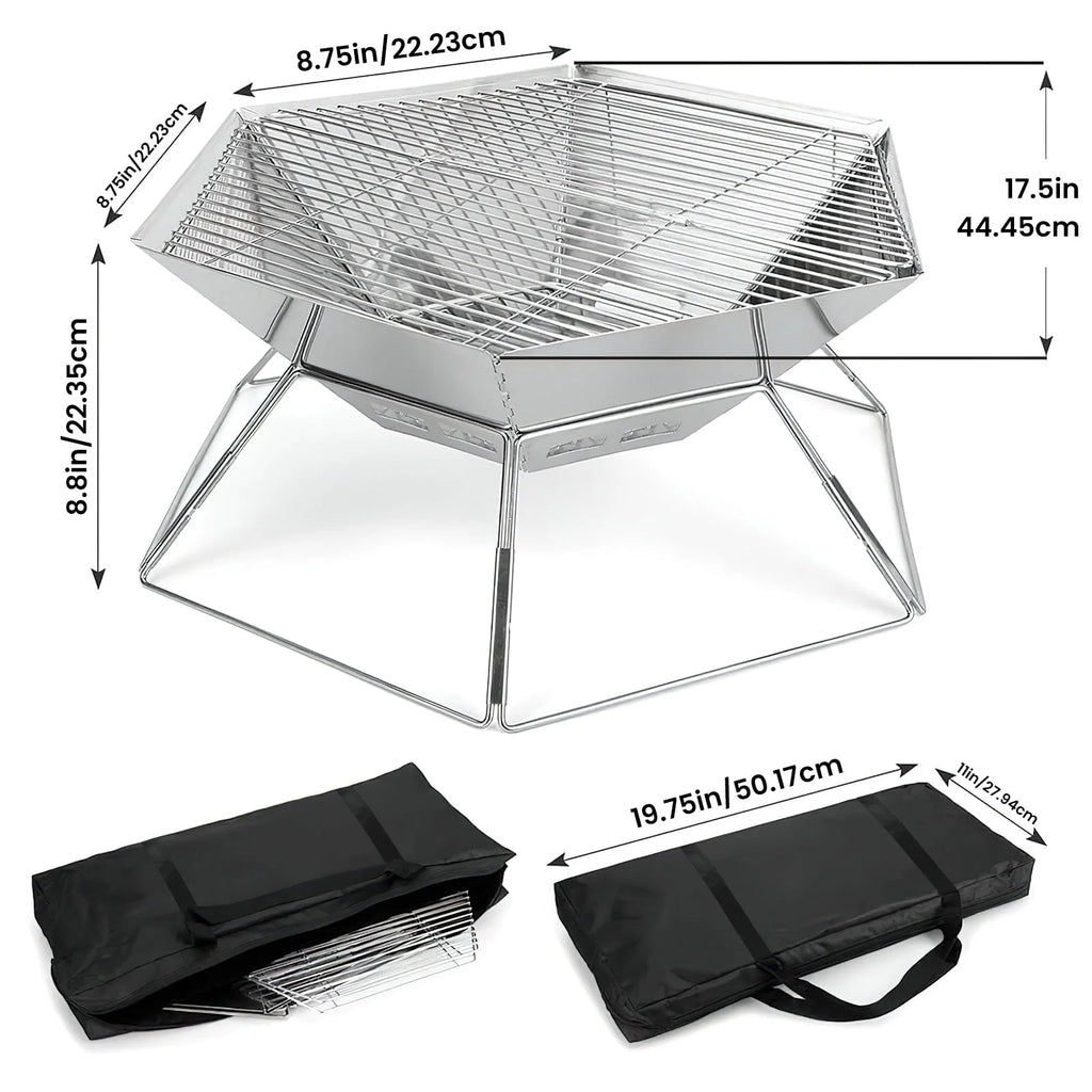 Portable Charcoal Grill D88878