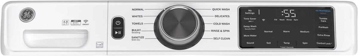White Front Loading Washer C10195
