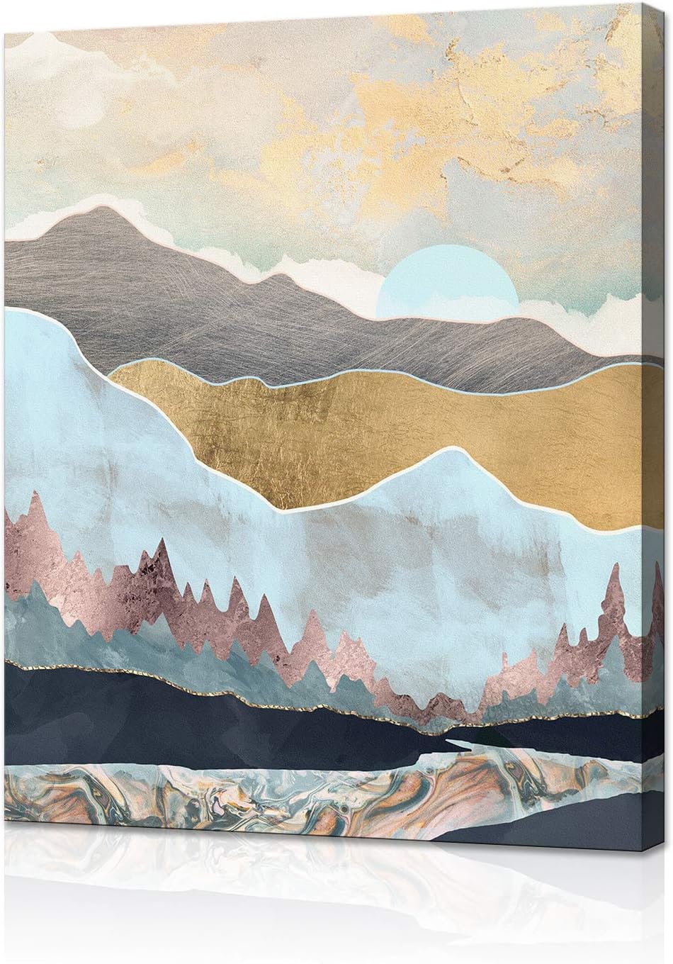 Abstract Canvas Print Painting Wall Art Decoration 12x16 inch H52504