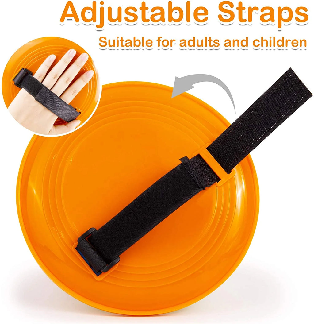 Toss and Catch Game Set with Paddles Balls and Storage Bag J943771