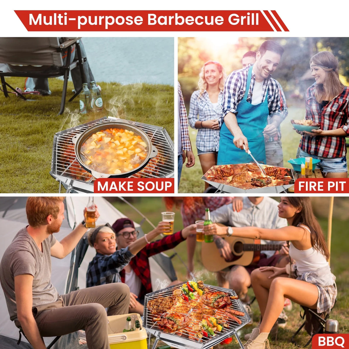 Portable Charcoal Grill D88878
