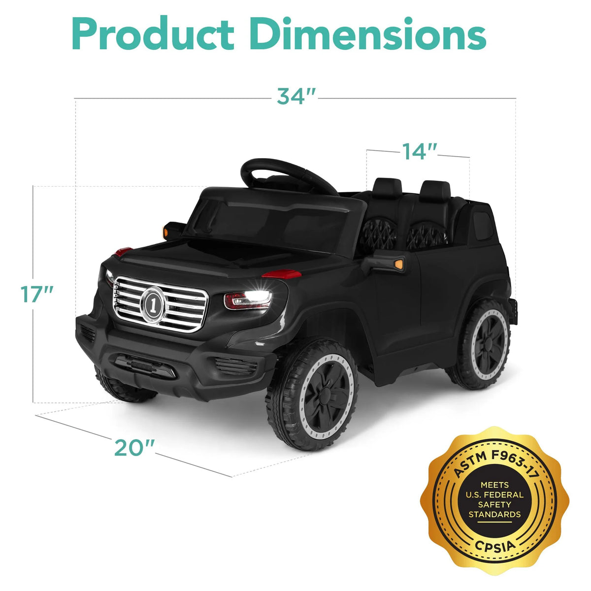 6V Kids Ride On Car Truck with Parent Control A565