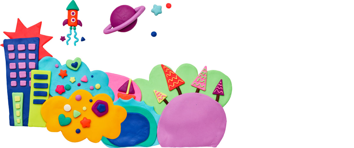 6 Non-Toxic Cans of Play-Doh N6081