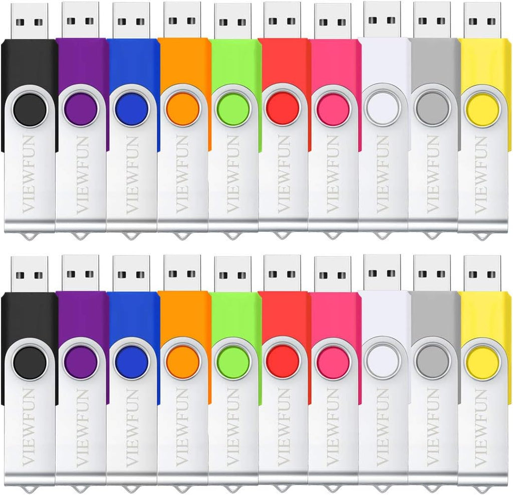 4G 50 Pack USB Flash Drive Multi-Colors B679